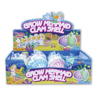 Obrázek z Mušle líhnoucí 7cm mořská panna, 4dr (12) 